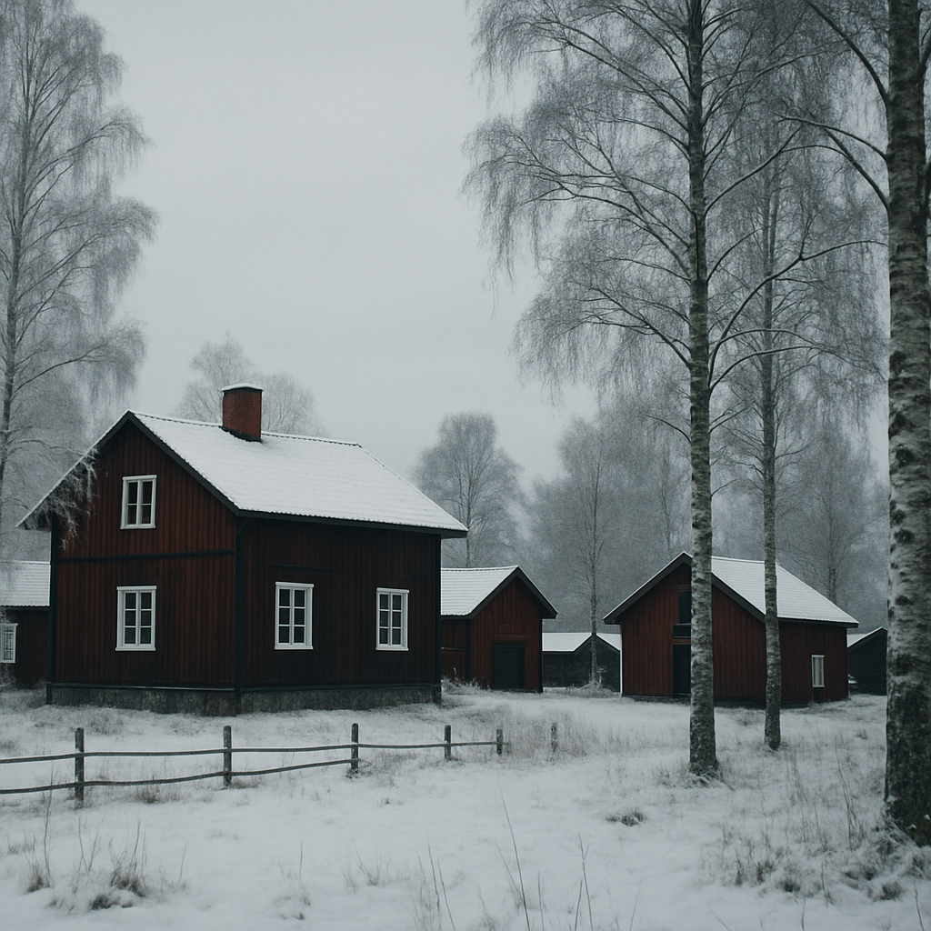 The Whale Road and the Red Barn: Why Scandinavian Farmers Painted Everything Red